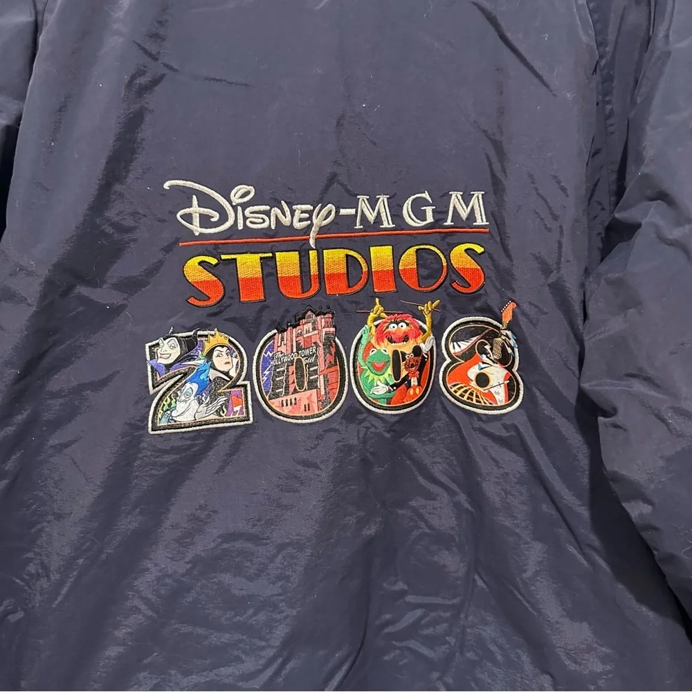 2008‎ Disney World MGM Hollywood Studios Jacket Hoodie Tower Terror Villains Med